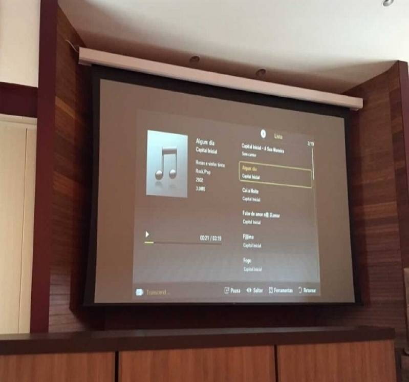 Tela de Projeção Cinematográfica Belo Horizonte - Tela para Projeção para Cinema