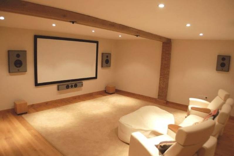 Tela Fixa Home Theater Orçamento Pernambuco - Tela Home Theater Fixa