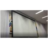 tela de projeção matte white para sala de reunião para comprar Porto Velho