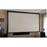 tela para projetor para home theater Santa Catarina