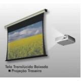 telas de projeção translúcidas para sala de reunião Teresina